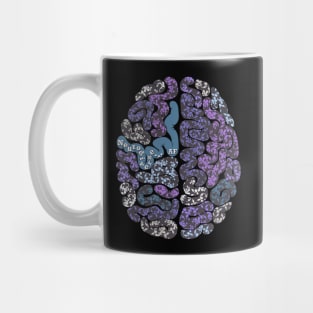 Neurodiverse AF flower Brain Mug